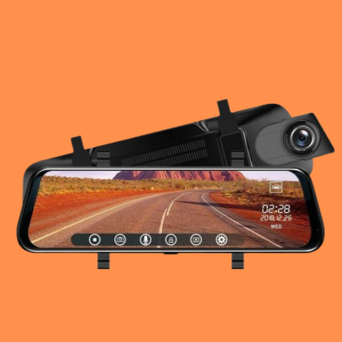 Camera Auto Oglindă T108 Dublă Full HD Ecran TouchScreen